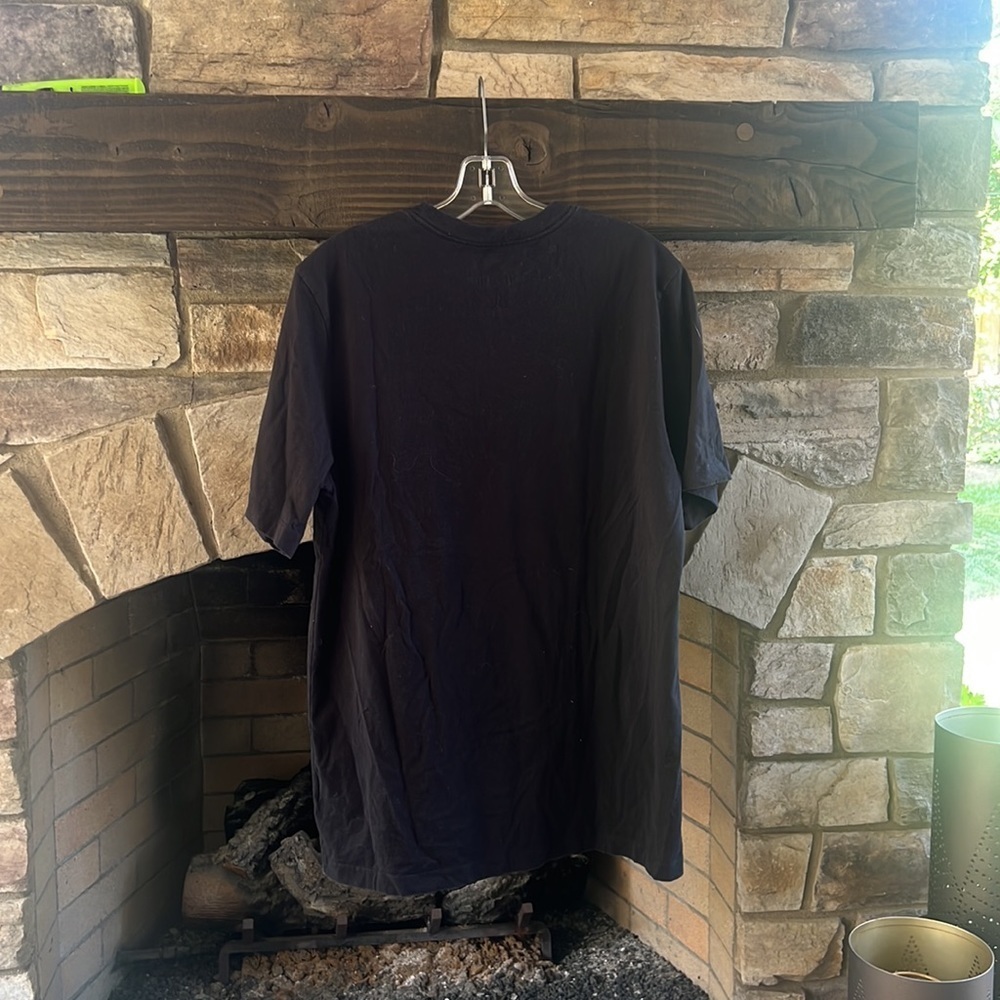 Nike Black Tee with White Swoosh and Portland Text Large - Picture 3 of 4